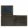 Портмоне Piquadro Philip (W136) Green PU4518W136R_VE
