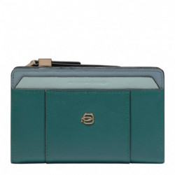 Портмоне Piquadro Circle (W92) Teal-Light Blue PD6661W92R_OTAV