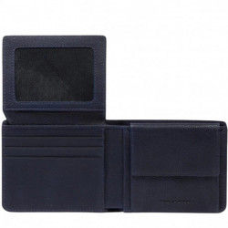Портмоне Piquadro Cronus (S134) Blue PU4518S134R_BLU