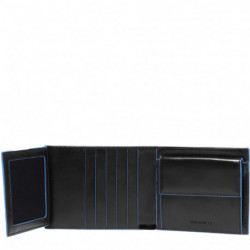Портмоне Piquadro Blue Square (B2) Black PU1240B2R-N