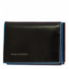 Портмоне Piquadro Blue Square (B2) Black PU3890B2R-N