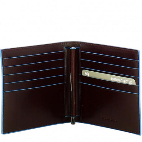 Портмоне Piquadro Blue Square (B2) Cognac PU1666B2R-MO
