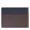 Портмоне Piquadro Harper (AP) Blue-Dark Brown PU257APR_BLUTM
