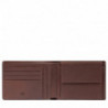 Портмоне Piquadro Harper (AP) Dark Brown PU257APR_TM