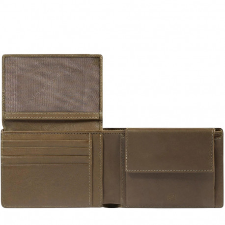 Портмоне Piquadro Harper (AP) Green-Brown PU1392APR_VETM