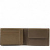 Портмоне Piquadro Harper (AP) Green-Brown PU1392APR_VETM