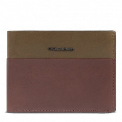 Портмоне Piquadro Harper (AP) Green-Brown PU257APR_VETM