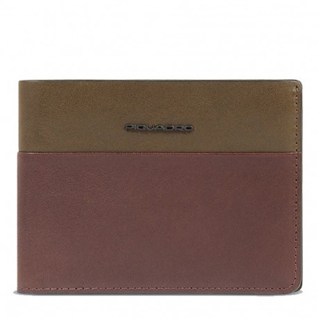 Портмоне Piquadro Harper (AP) Green-Brown PU257APR_VETM