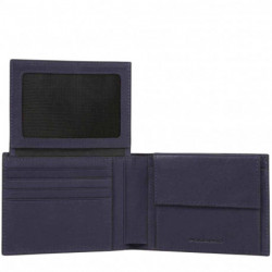 Портмоне Piquadro Black Square (B3) Ocean Blue PU1392B3R_BLU4