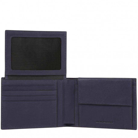 Портмоне Piquadro Black Square (B3) Ocean Blue PU1392B3R_BLU4