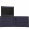 Портмоне Piquadro Black Square (B3) Ocean Blue PU1392B3R_BLU4