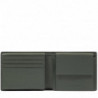 Портмоне Piquadro Than (S135) Green PU4518S135R_VE