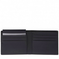 Портмоне Piquadro Kiri (W135) Black PU3891W135R_N