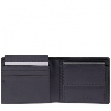 Портмоне Piquadro Kiri (W135) Black PU4188W135R_N
