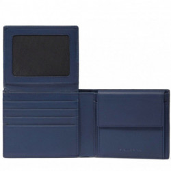Портмоне Piquadro Kiri (W135) Blue PU4518W135R_BLU