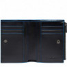 Портмоне Piquadro Blue Square (B2) Black PU6560B2R-N