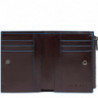 Портмоне Piquadro Blue Square (B2) Cognac PU6560B2R-MO