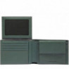 Портмоне Piquadro Black Square (B3) Green-Green PU1392B3R_VEVE