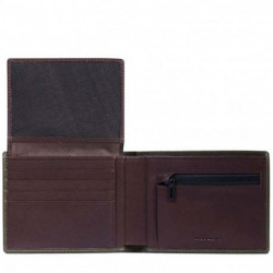 Портмоне Piquadro Harper (AP) Green-Brown PU5761APR_VETM