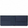 Портмоне Piquadro David (S130) Blue PU257S130R_BLU