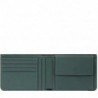 Портмоне Piquadro David (S130) Green PU257S130R_VE
