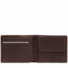 Портмоне Piquadro Carl (S129) Dark Brown PU4188S129R_TM