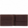 Портмоне Piquadro Carl (S129) Dark Brown PU4518S129R_TM