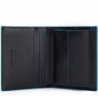 Портмоне Piquadro Blue Square (B2) Black PU5963B2R_N
