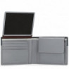 Портмоне Piquadro Urban (UB00) Grey-Bordo PU1392UB00R_GRBO