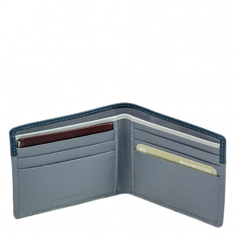 Портмоне Piquadro Urban (UB00) Grey-Bordo PU3891UB00R_GRBO