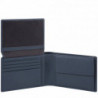 Портмоне Piquadro AKRON/Blue PU1392AOR_BLU