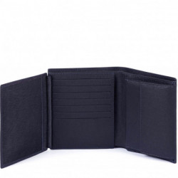 Портмоне Piquadro BK SQUARE/Blue PU4859B3R_BLU