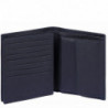Портмоне Piquadro BK SQUARE/Blue PU4859B3R_BLU