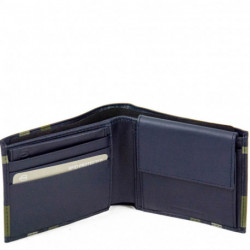 Портмоне Piquadro TAG/CheckBlue PU4188TAGR_CHECKBLU