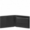 Портмоне Piquadro BK SQUARE/Black PU1239B3R_N