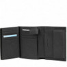 Портмоне Piquadro BK SQUARE/Black PU1740B3R_N