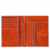 Портмоне PIQUADRO оранжевый BL SQUARE/Orange PU1393B2_AR