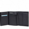 Портмоне Piquadro Black Square (B3) PU1740B3R_BLU