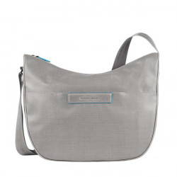 Сумка жіноча Piquadro AKI/Grey наплічна вел. з чохлом для iPad/iPad Air (39,5x31x16) BD3290AK_GR