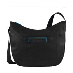 Сумка жіноча Piquadro AKI/Black наплічна вел. з чохлом для iPad/iPad Air (39,5x31x16) BD3290AK_N
