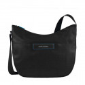 Сумка жіноча Piquadro AKI/Black наплічна вел. з чохлом для iPad/iPad Air (39,5x31x16) BD3290AK_N