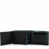 Портмоне PIQUADRO чорне BL SQUARE/Black PU3436B2_N