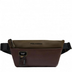 Сумка на пояс Piquadro Harper (AP) Green-Brown CA6881AP_VETM