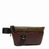Сумка на пояс Piquadro Harper (AP) Green-Brown CA6881AP_VETM