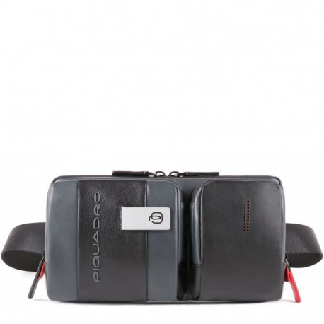 Сумка на пояс Piquadro URBAN/Grey-Black CA4975UB00_GRN
