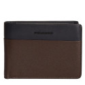 Портмоне Piquadro Harper (AP) Blue-Dark Brown PU1392APR_BLUTM
