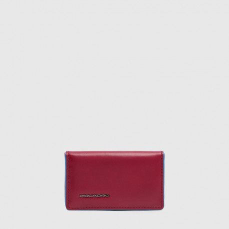 Візитниця Piquadro Blue Square (B2) Red PP1263B2-R