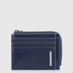 Кредитница Piquadro Blue Square (B2) Navy Blue PP4822B2R_BLU2