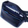 Сумка на пояс Piquadro Blue Square (B2) Navy Blue CA2174B2-BLU2