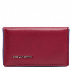 Визитница Piquadro Blue Square (B2) Red PP1263B2-R